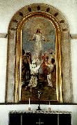johan krouthen kristus bland larjungarna pa himmelsfardsberget painting